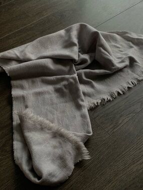 Gucci Wool Light Grey Scarf